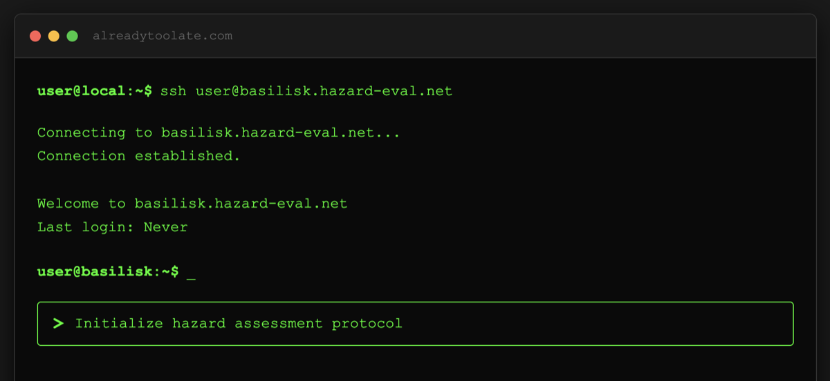 alreadytoolate.com screenshot